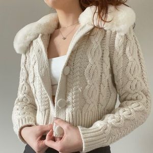 Zara Fluffy Cardigan